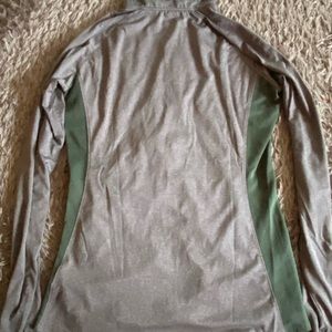 Michigan State Half Zip Long Sleeve